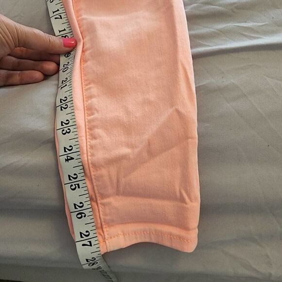 Ella Moss Peach Colored Denim Jeans, Straight Leg,‎ Casual Style, Women's Pants - Picture 5 of 11